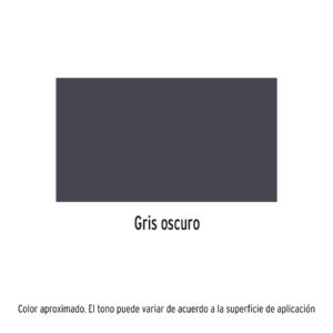 Alternative view of Pintura en aerosol, gris obscuro, bote esbelto, 400 ml