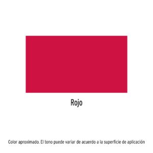 Alternative view of Pintura en aerosol, rojo, bote esbelto, 400 ml, TRUPER
