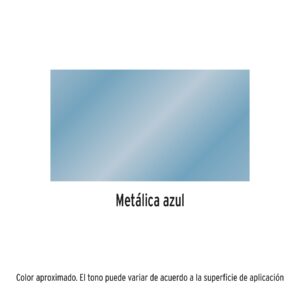 Alternative view of Pintura en aerosol, azul metálico, bote esbelto, 400 ml