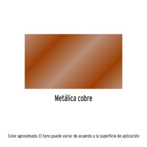 Alternative view of Pintura en aerosol, cobre metálico, bote esbelto, 400 ml