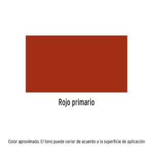 Alternative view of Pintura en aerosol, rojo primario, bote esbelto, 400ml