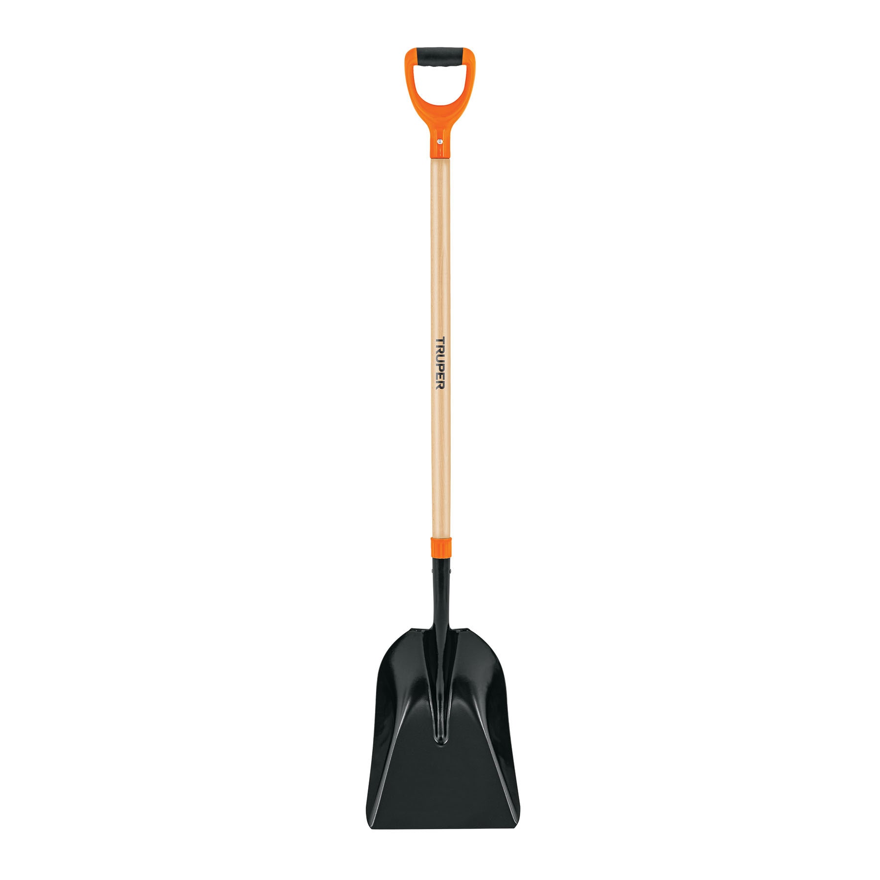 Pala carbonera T-2000, puño "Y", mango 33", TRUPER
