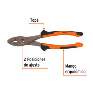 Alternative view of Pinzas de chofer 10' mango Comfort Grip, TRUPER EXPERT