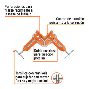 Alternative view of Prensa esquinera profesional 4-1/2', TRUPER