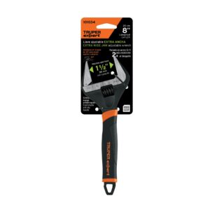Llave ajustable (perico) 8' boca ancha Comfort Grip, EXPERT - Imagen 4