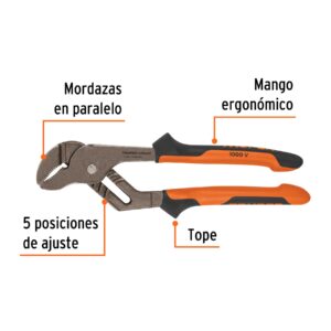 Alternative view of Pinzas de extensión 10' mango Comfort Grip, TRUPER EXPERT