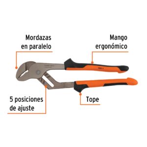 Alternative view of Pinzas de extensión 12' mango Comfort Grip, TRUPER EXPERT