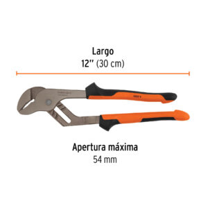 Pinzas de extensión 12' mango Comfort Grip, TRUPER EXPERT - Imagen 3
