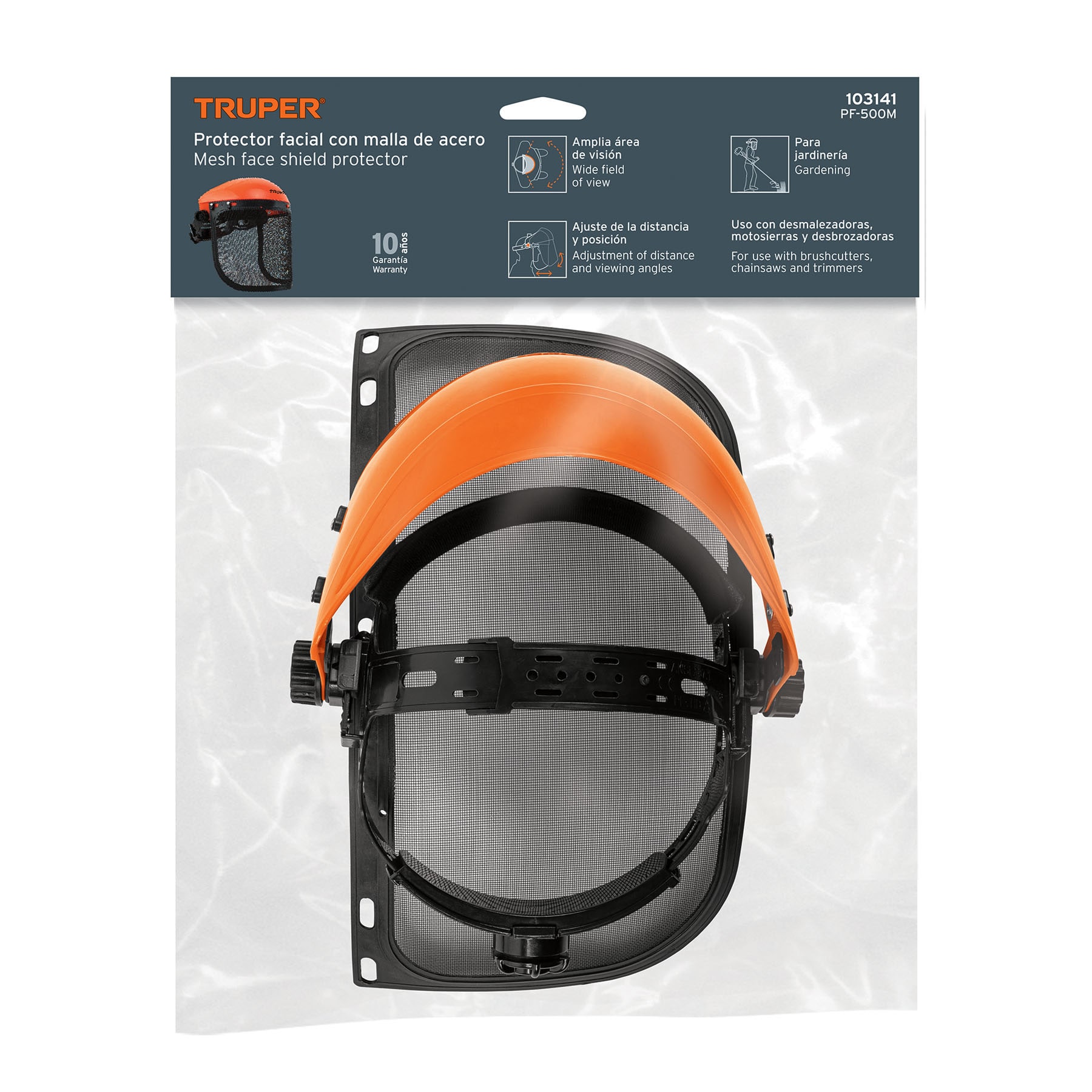 Protector facial de malla, TRUPER - Imagen 3