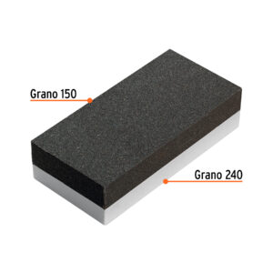 Alternative view of Piedra para asentar 100 mm, doble grano 150 y 240, TRUPER