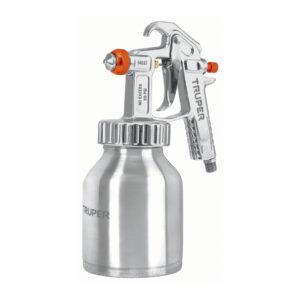 Pistola p/pintar baja presión, 1.5 mm, pulida, entrada inf