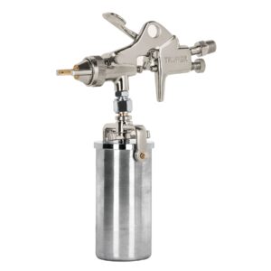Pistola compacta p/retoque HVHP vaso alum, 1.5 mm, TRUPER
