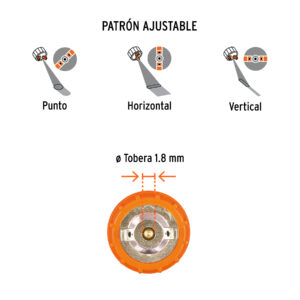 Pistola eléctrica para pintar de 330 W, TRUPER - Imagen 3