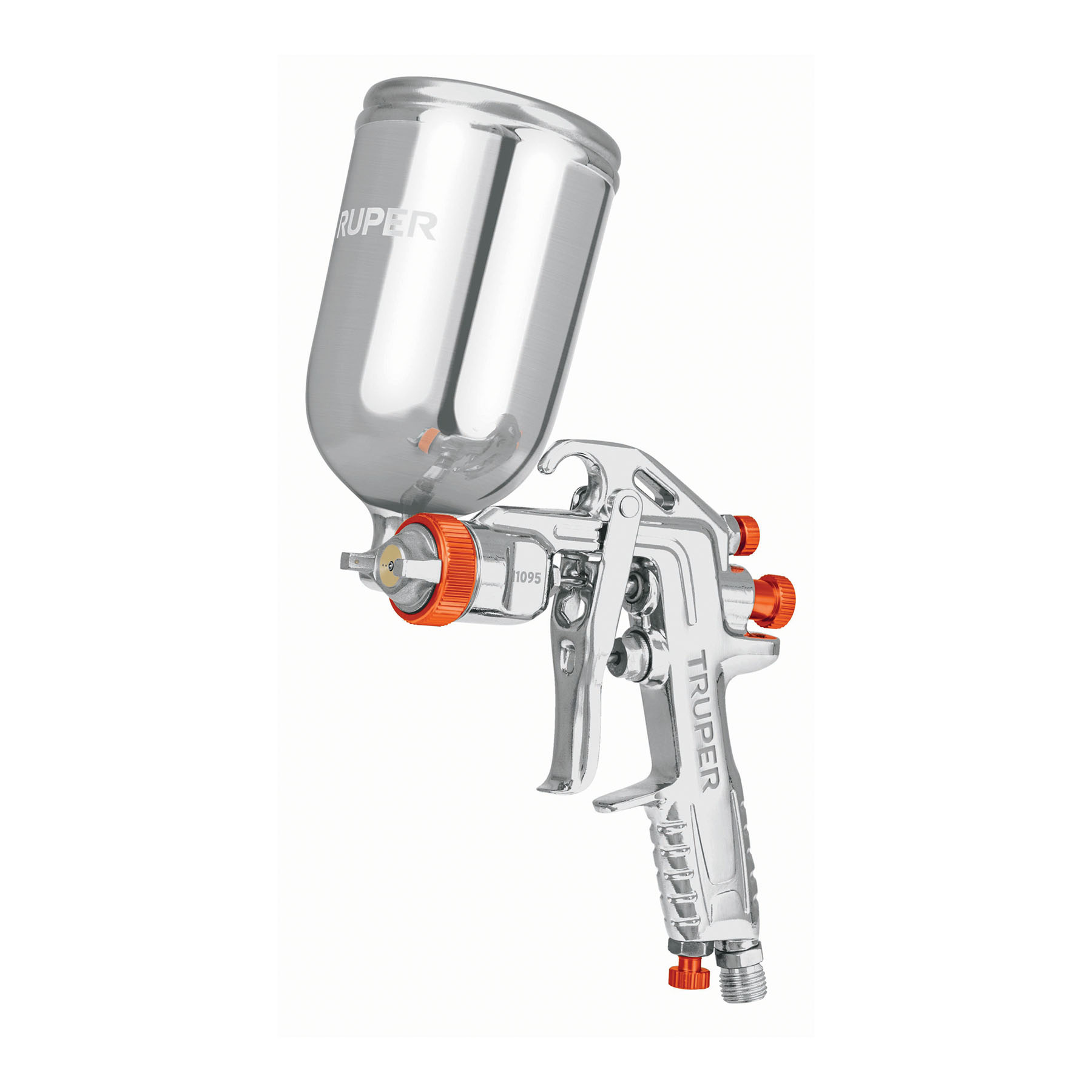 Pistola para pintar LVMP vaso aluminio, 1.4 mm, TRUPER
