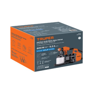 Pistola para pintar eléctrica de 600 W, TRUPER - Imagen 4
