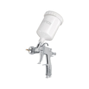Pistola para pintar LVLP vaso plástico, 1.7 mm, TRUPER