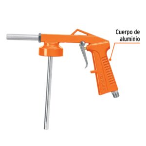 Alternative view of Pistola de aluminio para recubrimientos (body), TRUPER