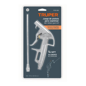 Pistola de aluminio para sopletear, 2 boquillas, TRUPER - Imagen 3