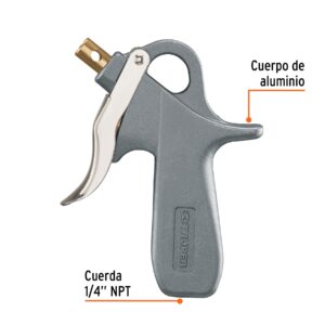 Alternative view of Pistola de aluminio para sopletear, 5 boquillas, TRUPER