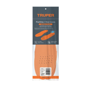 Bolsa con par de plantillas memory foam p/zapato talla 27 - Imagen 3