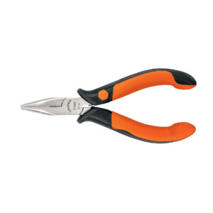 Mini pinza de punta curva 5' mango Comfort Grip, TRUPER