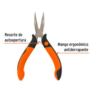 Alternative view of Mini pinza de punta curva 5' mango Comfort Grip, TRUPER