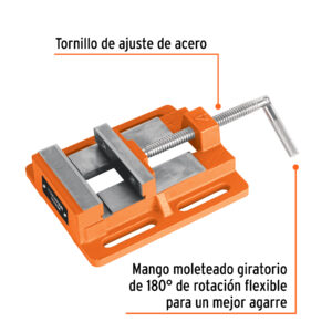 Alternative view of Prensa morsa plana, apertura 4' (100 mm), TRUPER