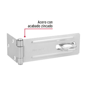 Alternative view of Portacandado de acero galvanizado 4-1/2', HERMEX