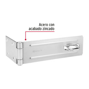 Alternative view of Portacandado de acero galvanizado 6', HERMEX