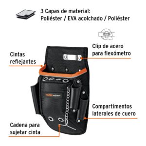 Alternative view of Porta herramientas de poliéster, 10 compartimentos, EXPERT