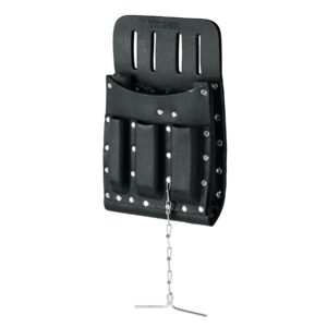 Porta herramientas de cuero con 11 compartimentos, TRUPER