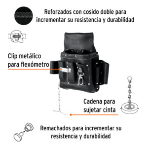 Alternative view of Porta herramientas de carnaza, 13 compartimentos, EXPERT