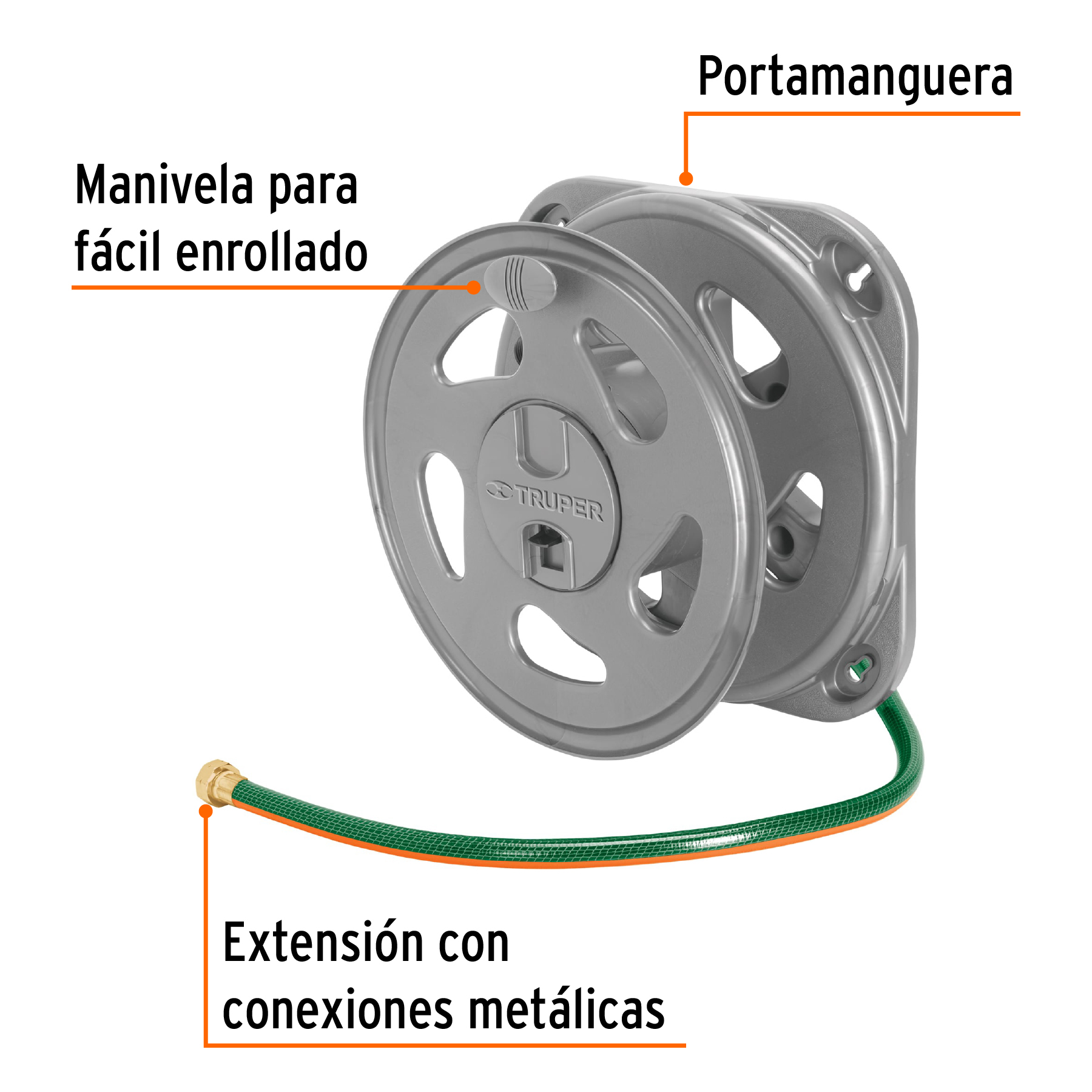 Portamanguera de pared, TRUPER - Imagen 2