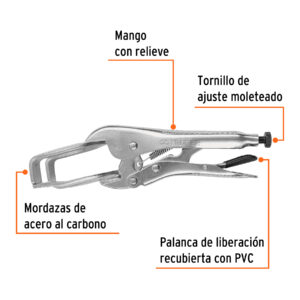 Alternative view of Pinza de presión 9' soldadora, TRUPER