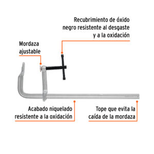 Alternative view of Prensa rápida tipo 'F' 20', uso rudo, EXPERT