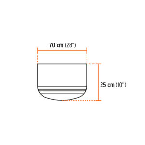 Protector solar plegable para casco, verde con reflejante - Imagen 4