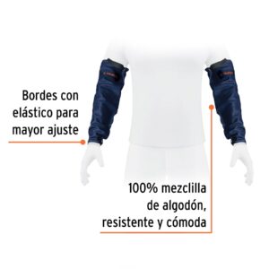 Alternative view of Protección para soldar, mangas de mezclilla, TRUPER
