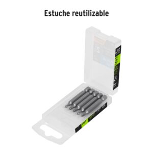 Estuche con 5 puntas de cruz PH0 largo 2', TRUPER EXPERT - Imagen 4