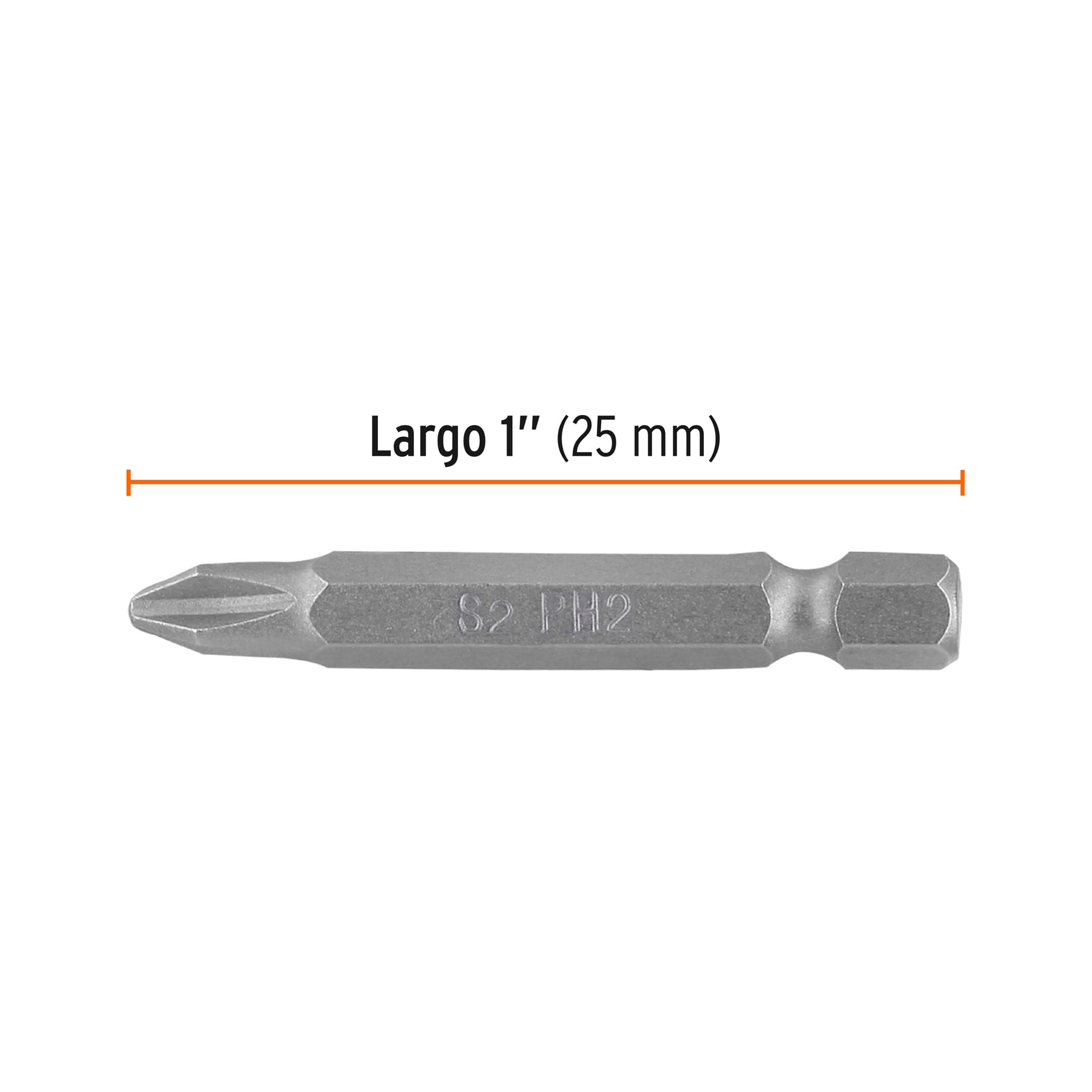 Estuche con 5 puntas de cruz PH2 largo 2', TRUPER EXPERT - Imagen 3