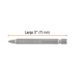 Estuche con 5 puntas de cruz PH1 largo 3', TRUPER EXPERT - Imagen 3