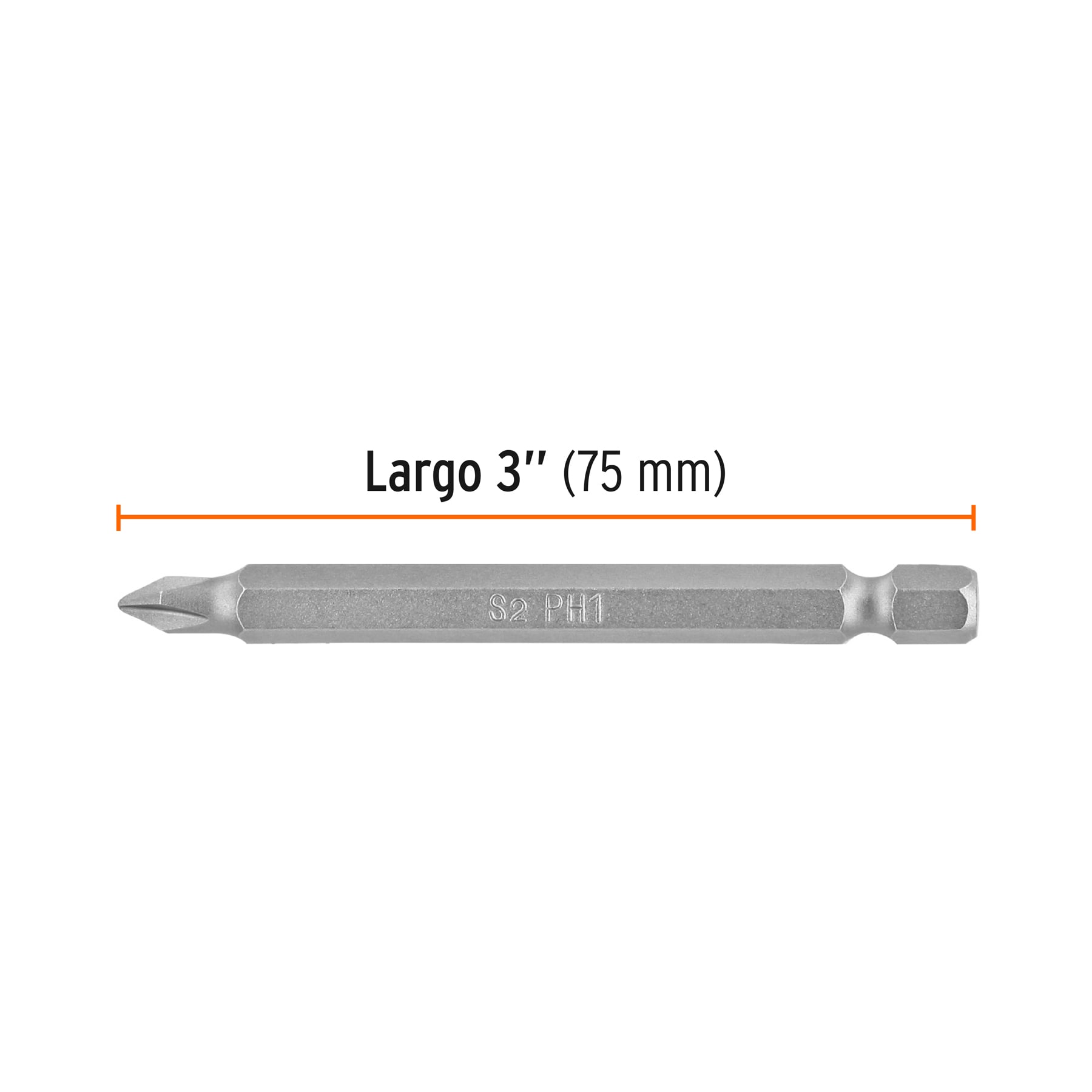 Estuche con 5 puntas de cruz PH1 largo 3', TRUPER EXPERT - Imagen 3