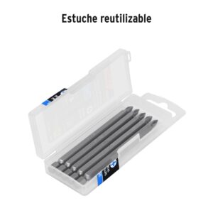 Estuche con 5 puntas de cruz PH1 largo 4', TRUPER EXPERT - Imagen 4