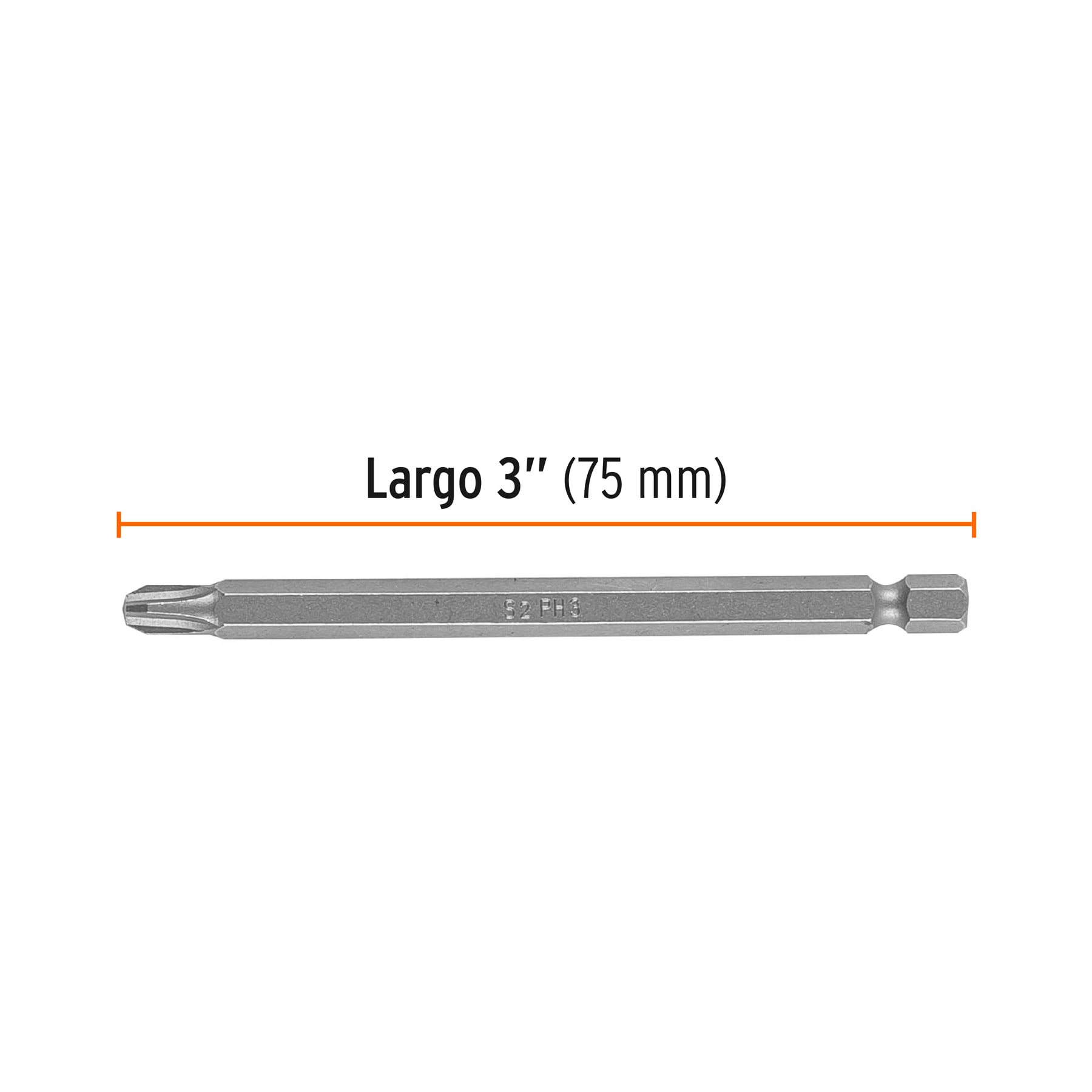 Estuche con 5 puntas de cruz PH3 largo 4', TRUPER EXPERT - Imagen 3