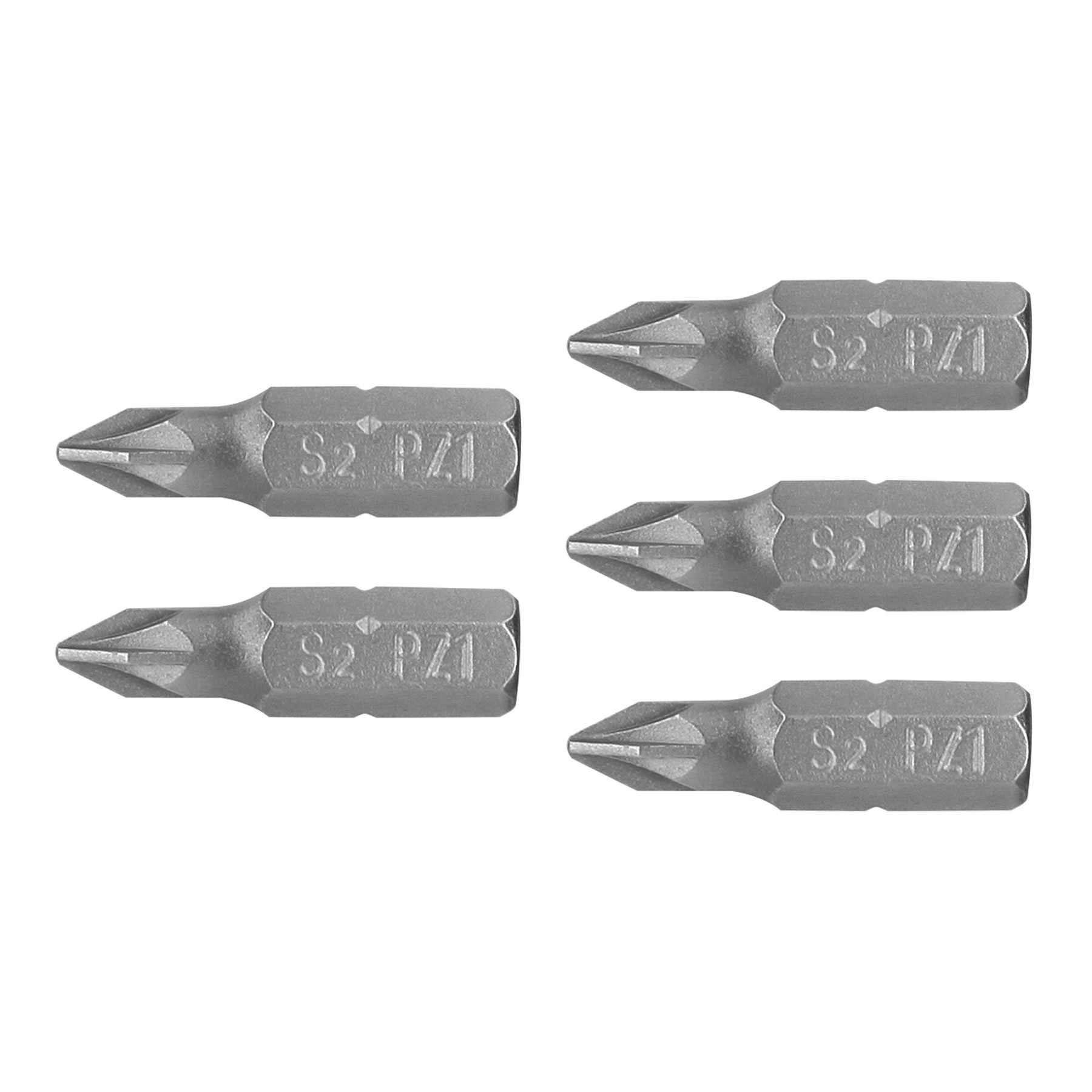 Estuche con 5 puntas pozidriv PZ1 largo 1', TRUPER EXPERT - Imagen 2