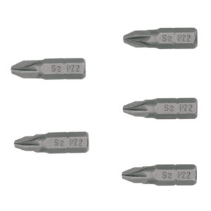 Alternative view of Estuche con 5 puntas pozidriv PZ2 largo 1', TRUPER EXPERT