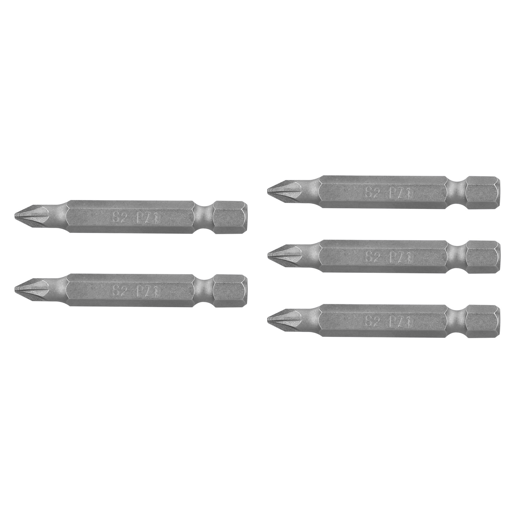 Estuche con 5 puntas pozidriv PZ1 largo 2', TRUPER EXPERT - Imagen 2