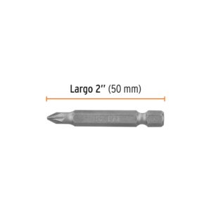 Estuche con 5 puntas pozidriv PZ1 largo 2', TRUPER EXPERT - Imagen 3