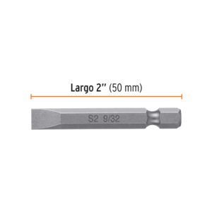 Alternative view of Estuche con 5 puntas planas de 9/32' largo 2', TRUPER EXPERT