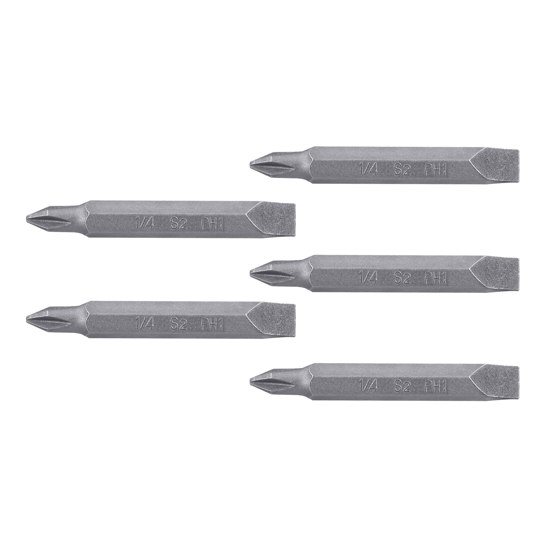 Estuche con 5 puntas dobles PH1 y 1/4' largo 2', EXPERT - Imagen 2