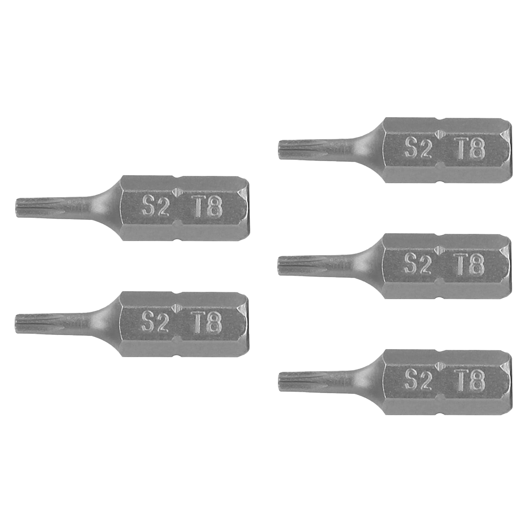 Estuche con 5 puntas torx T8 largo 1', TRUPER EXPERT - Imagen 2